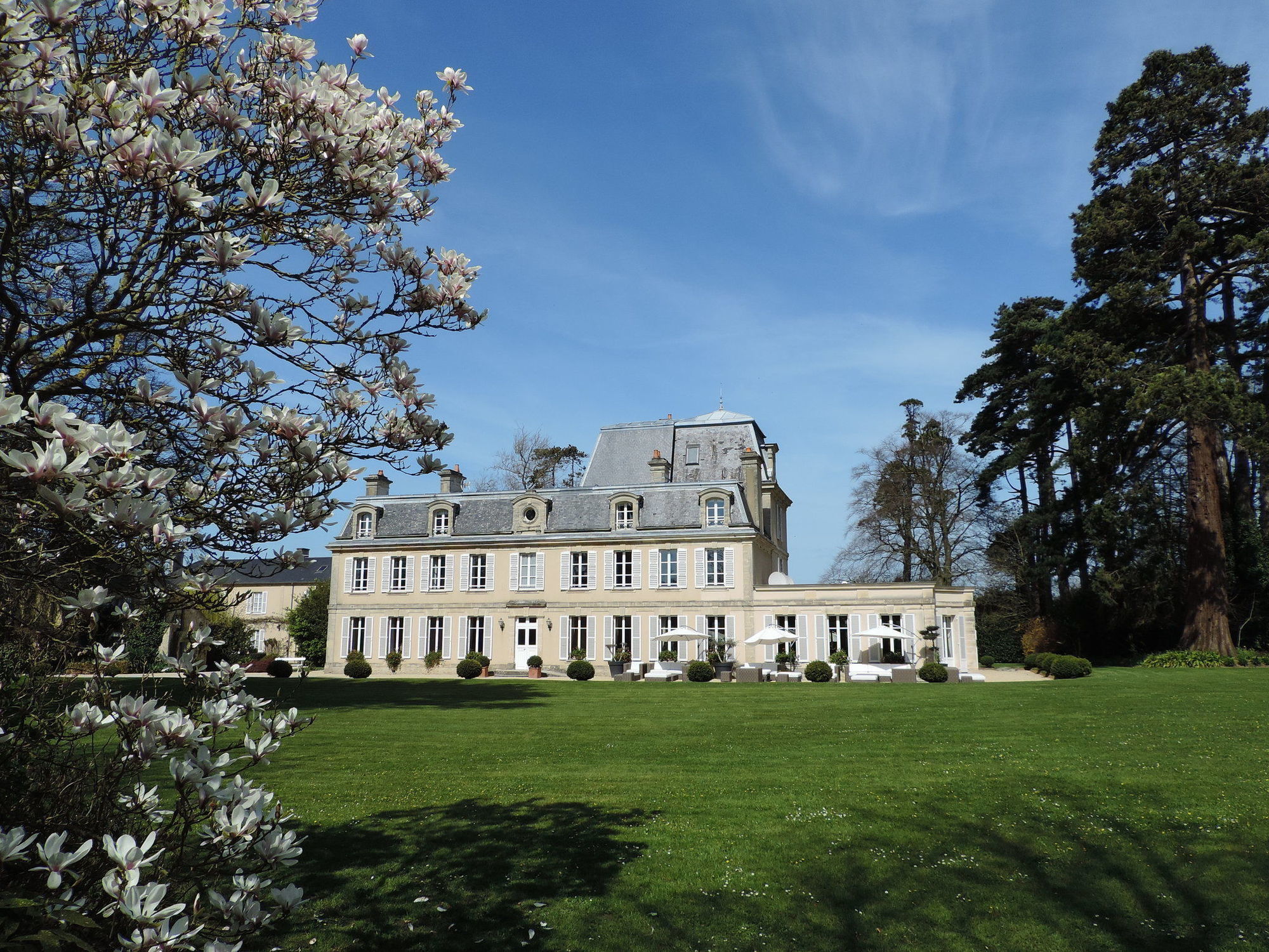 Chateau La Cheneviere Port-en-Bessin-Huppain Dış mekan fotoğraf